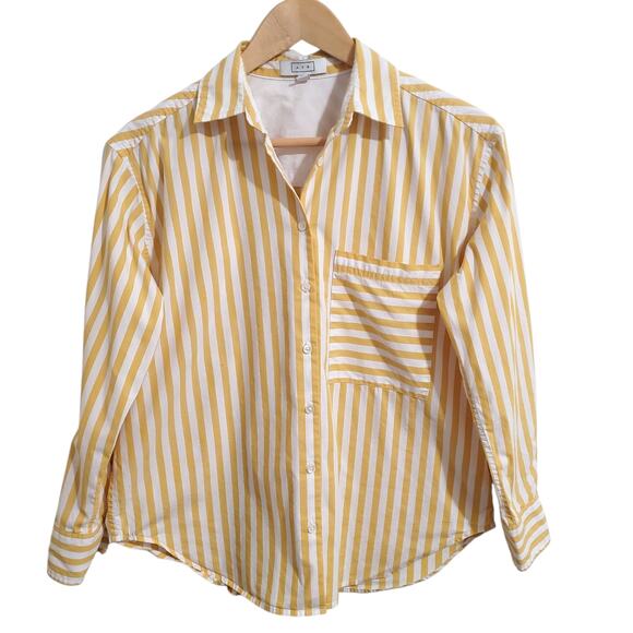 AYR The Deep End Button Down Shirt  The Deep End Button Down Shirt XS Oversized - Picture 5 of 16